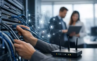 Como melhorar a conectividade da rede corporativa